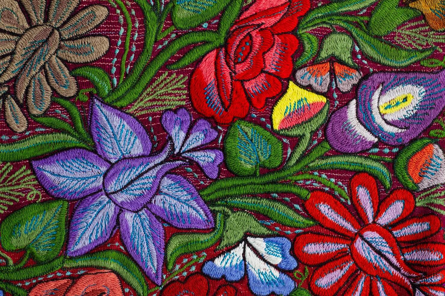 Still life embroidery