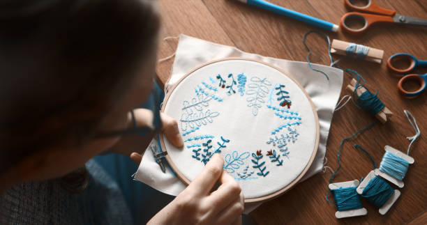 Clothing embroidery